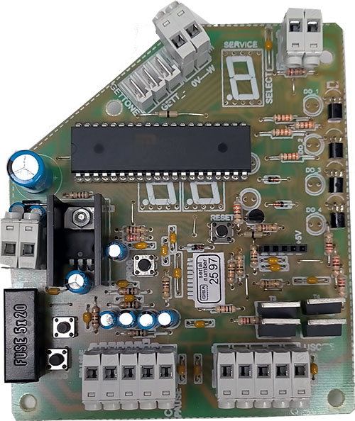 RICAMBI - Scheda ACAPULCO 4 (COD. 43900010)